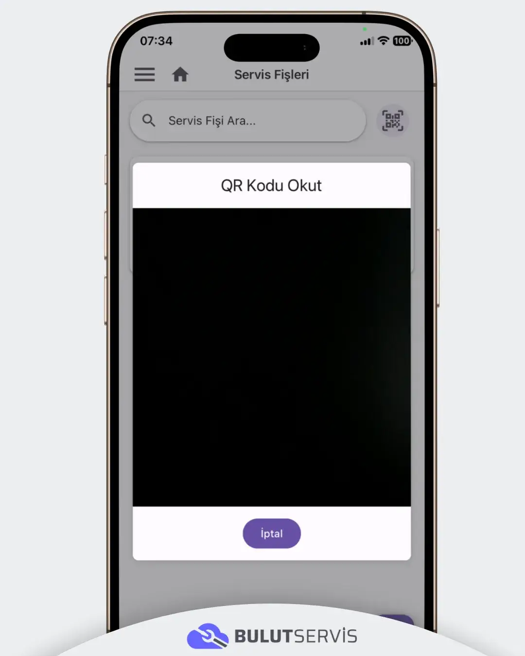Bulut Servis Özellikleri - Kare Kod (QR)